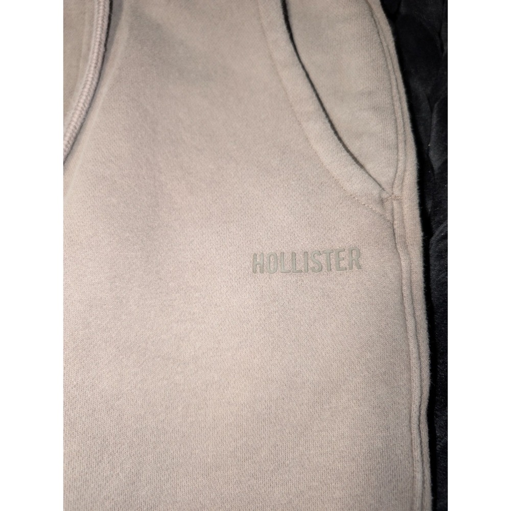 Hollister Womens Ivory Logo Drawstring Sweatpants Size XS - Picture 3 of 8